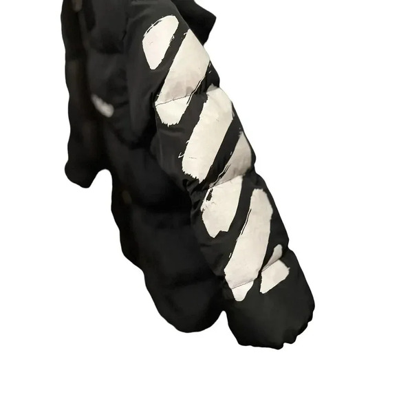 Off-White Kids Diag zip-up puffer jacket - Picture 12 of 16